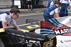 Williams FW40 rear bodywork detail