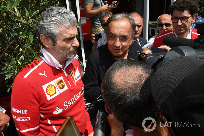 Maurizio Arrivabene, Ferrari Takım Patronu, Sergio Marchionne, CEO FIAT
