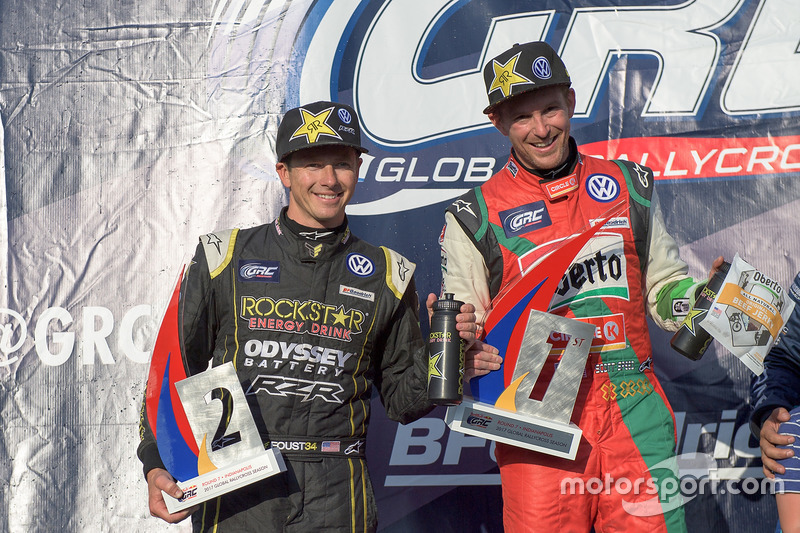 Podium: 1. Scott Speed, Volkswagen, 2. Tanner Foust, Volkswagen