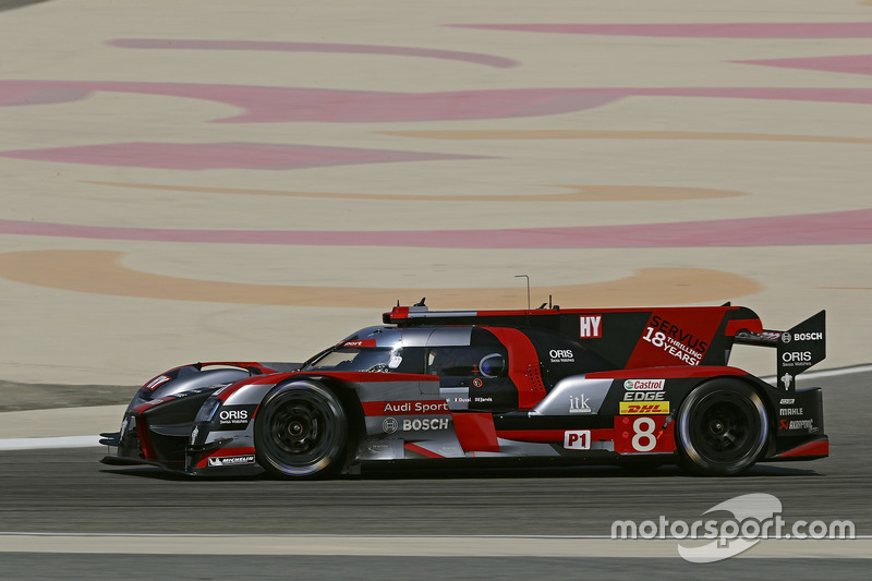 #8 Audi Sport Team Joest, Audi R18: Lucas di Grassi, Loic Duval, Oliver Jarvis