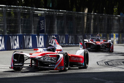 Nick Heidfeld, Mahindra Racing. leads Felix Rosenqvist, Mahindra Racing