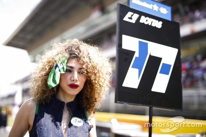 Grid Girl de Valtteri Bottas, Mercedes