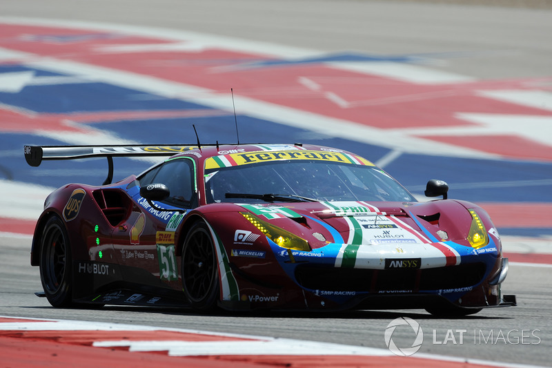 #51 AF Corse Ferrari 488 GTE: James Calado, Alessandro Pier Guidi