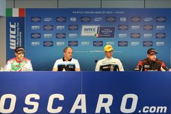 Press Conference, Tiago Monteiro, Honda Racing Team JAS, Honda Civic WTCC, Fredrik Wahlen, Team mana