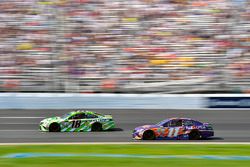 Kyle Busch, Joe Gibbs Racing Toyota, Denny Hamlin, Joe Gibbs Racing Toyota