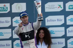 Podio: il secondo classificato Sam Bird, DS Virgin Racing