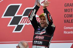 Podium : le vainqueur Johann Zarco, Ajo Motorsport