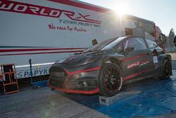 Alexander Wurz, World RX Team Austria Ford Fiesta'yı test ediyor