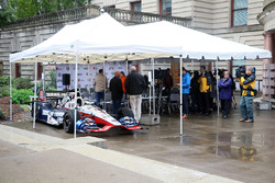 La monoposto di Graham Rahal, Rahal Letterman Lanigan Racing Honda