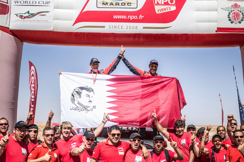 Ganadores #300 Toyota Hilux: Nasser Al-Attiyah, Matthieu Baumel