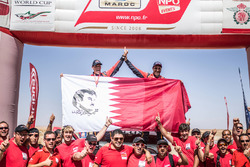 Winners #300 Toyota Hilux: Nasser Al-Attiyah, Matthieu Baumel