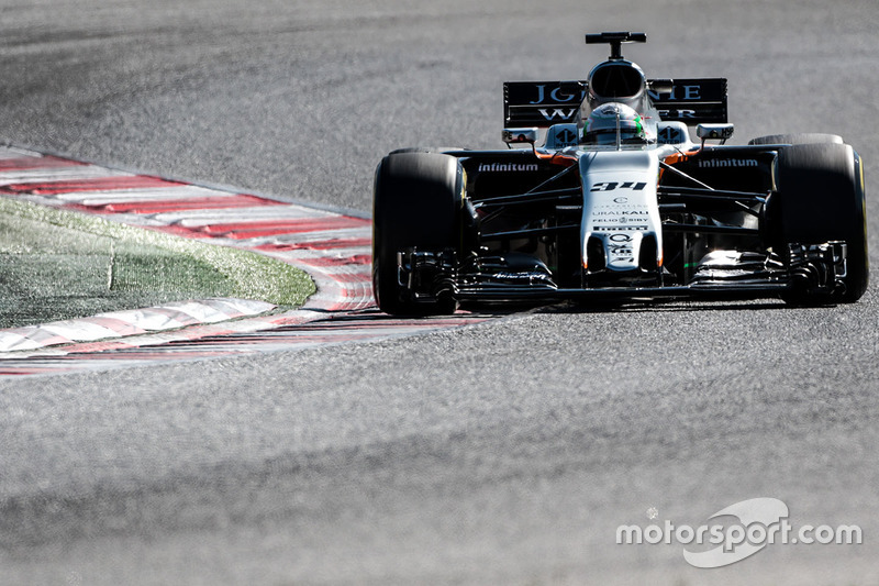 Alfonso Celis Jr., Sahara Force India F1 VJM10 piloto de desarrollo