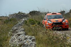 Simone Campedelli, Pietro Elia Ometto, Ford Fiesta R5, Orange 1