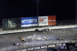 Ryan Hunter-Reay, Andretti Autosport Honda crash