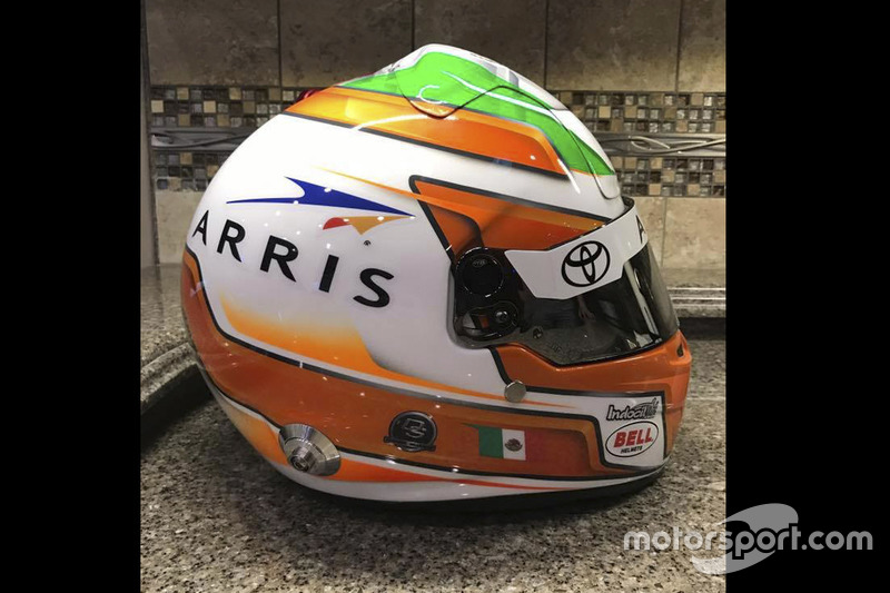 Casco de Daniel Suárez, Joe Gibbs Racing