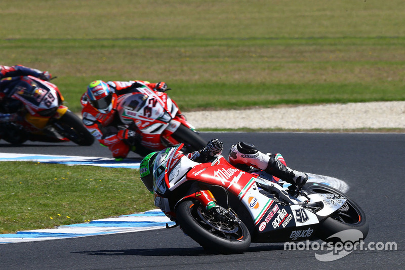 Eugene Laverty, Milwaukee Aprilia World Superbike Team