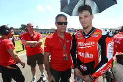 Shaun Muir et Lorenzo Savadori, Milwaukee Aprilia World Superbike Team