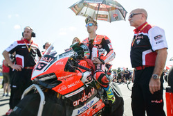 Marco Melandri, Ducati Team sur la grille