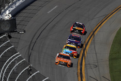 Daniel Suárez, Joe Gibbs Racing Toyota, Kyle Busch, Joe Gibbs Racing Toyota, Denny Hamlin, Joe Gibb