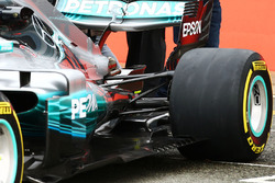 Mercedes AMG F1 W08 rear detail