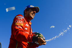 Lucas di Grassi, ABT Schaeffler Audi Sport, celebrates on the podium