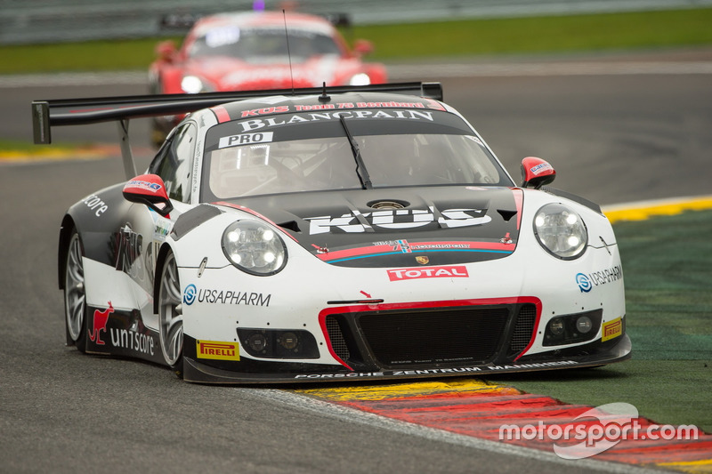 #117 KÜS Team 75 Bernhard Porsche 991 GT3 R: Laurens Vanthoor, Kevin Estre, Michael Christensen