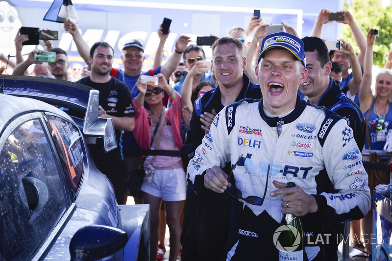 Rally winner Ott Tänak, M-Sport, Ford Fiesta WRC