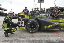 Polesitter Charlie Kimball, Chip Ganassi Racing Honda