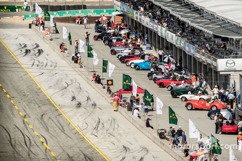 Group 5A, 1947-1955 Sports Racing and GT Cars, gets ready for the Rolex Race