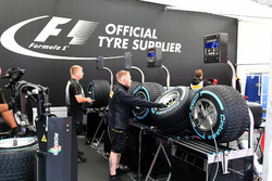 Pirelli, Vorbereitung der Reifen
