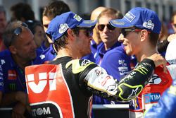 Cal Crutchlow, Team LCR Honda, y Jorge Lorenzo, Ducati Team