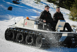 Test Venturi Antarctica sulla neve
