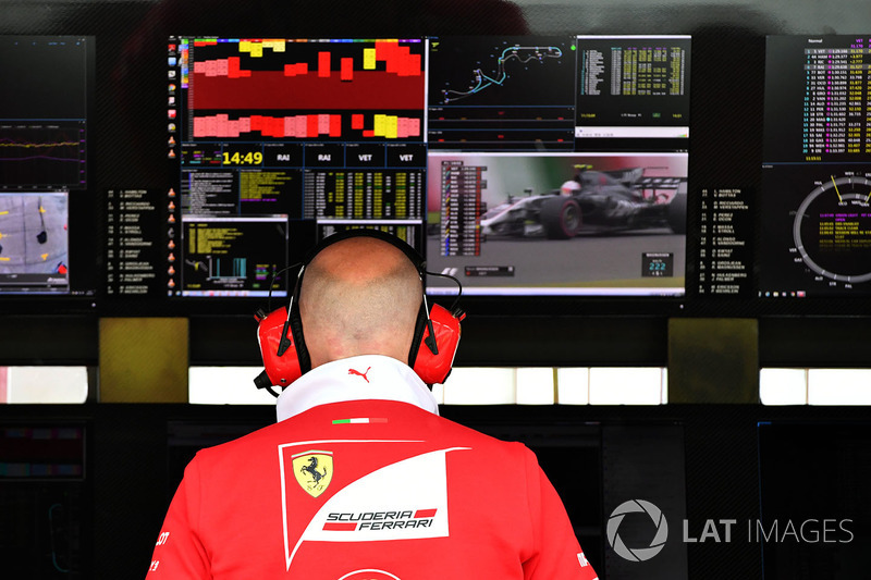 Ferrari pit duvarı