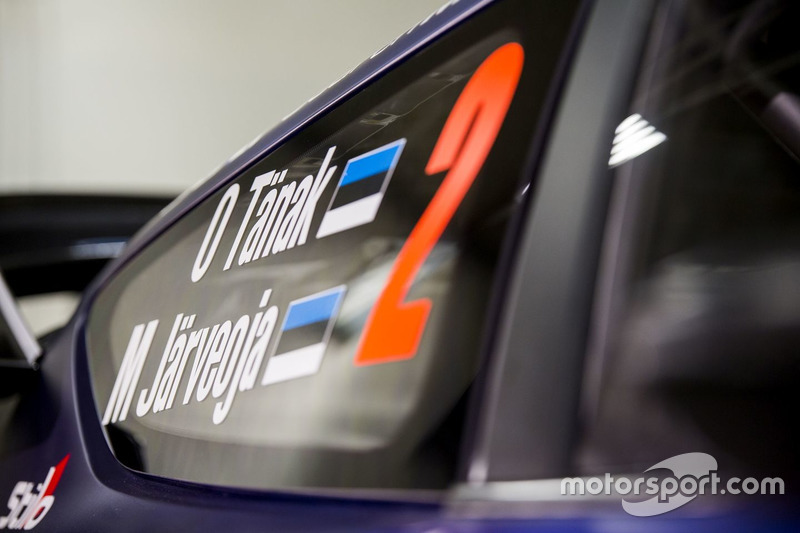 Ott Tanak, Martin Jarveoja, M-Sport Ford Fiesta WRC 2017