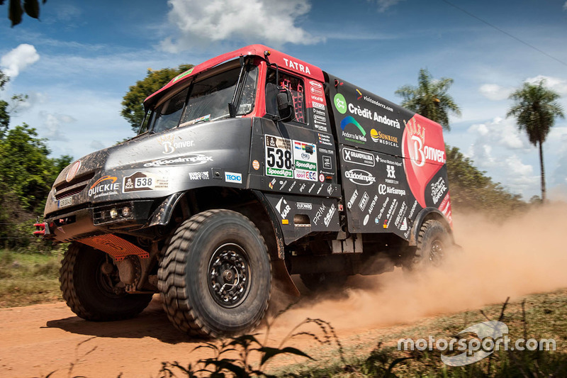 #538 Bonver Dakar Project, Tatra: Albert Llovera, Charly Gotlib, Jaromir Martinec