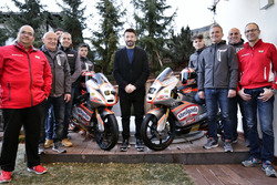 Foto di gruppo del team