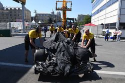 La voiture de Jolyon Palmer, Renault Sport F1 Team RS17