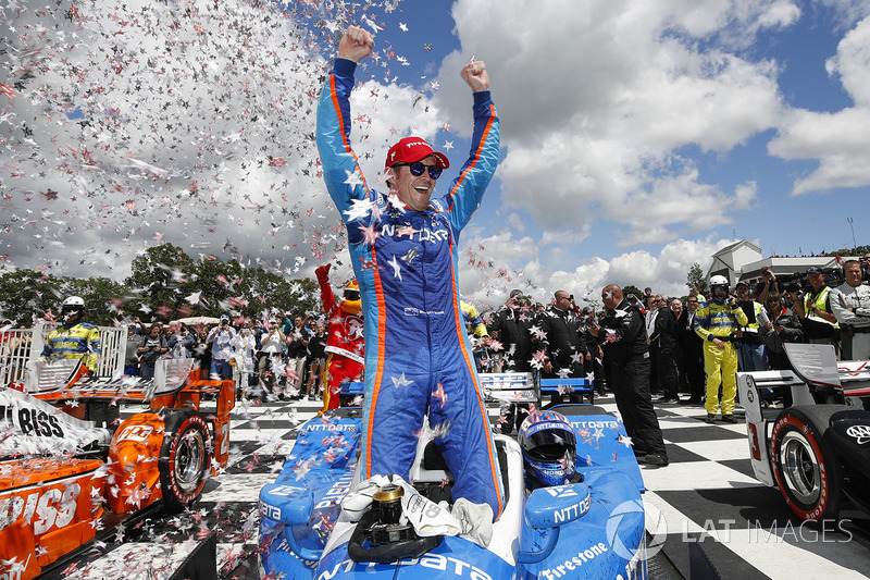 Ganador, Scott Dixon, Chip Ganassi Racing Honda