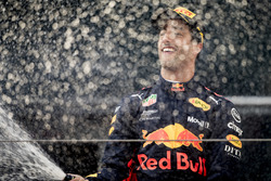 Race winner Daniel Ricciardo, Red Bull Racing