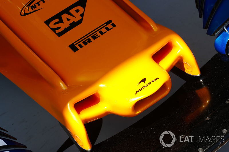 Le nez de la McLaren MCL33