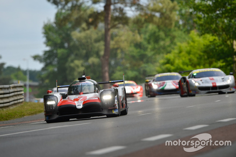 #7 Toyota Gazoo Racing Toyota TS050: Mike Conway, Kamui Kobayashi, Jose Maria Lopez, Fernando Alonso