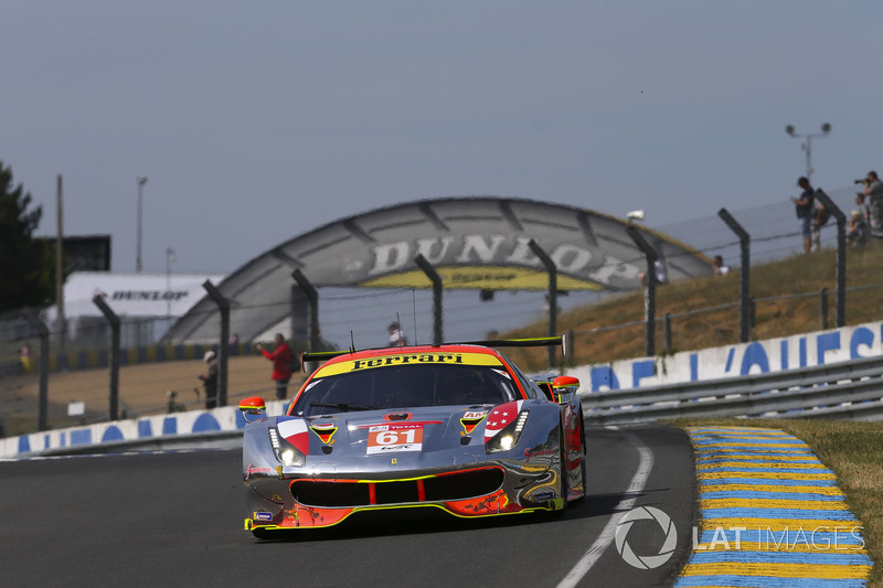 #61 Clearwater Racing Ferrari 488 GTE: Weng Sun Mok, Keita Sawa, Matthew Griffin