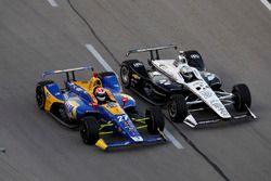 Simon Pagenaud, Team Penske Chevrolet, Alexander Rossi, Andretti Autosport Honda