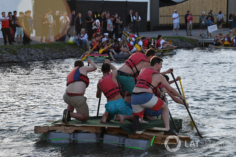 The raft race