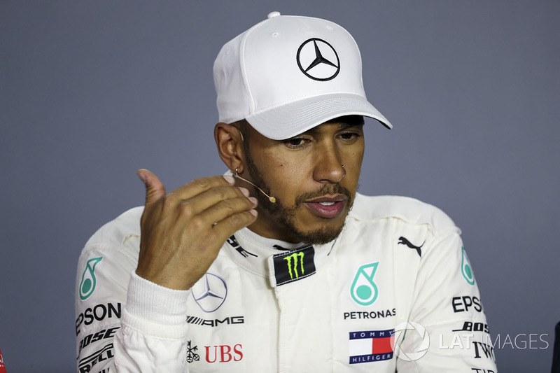 Lewis Hamilton, Mercedes-AMG F1 in the Press Conference