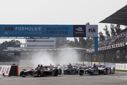 Andre Lotterer, Techeetah, alla partenza della gara