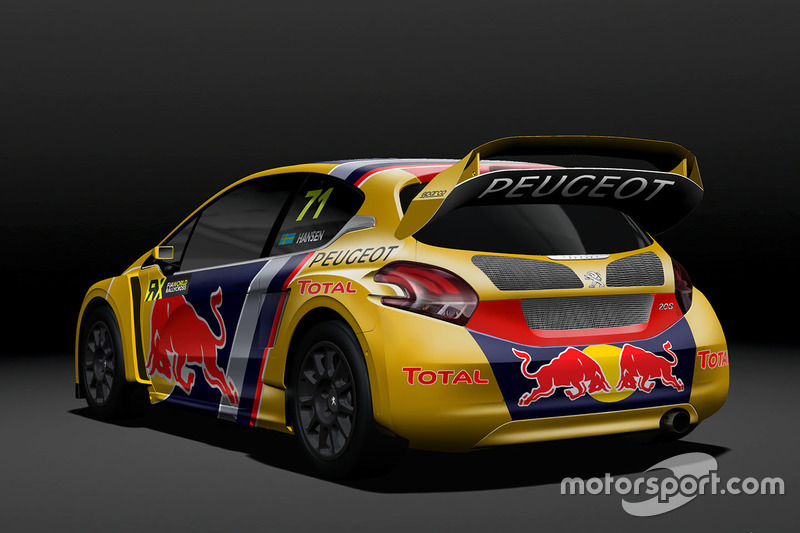 Kevin Hansen, Team Peugeot Hansen, Peugeot 208 WRX