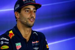 Daniel Ricciardo, Red Bull Racing, in the press conference