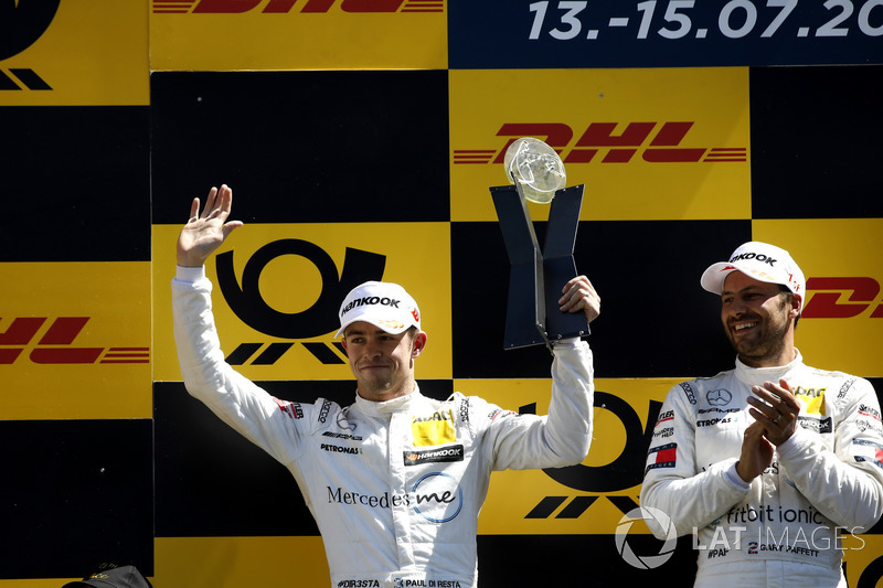 Podium: second place Paul Di Resta, Mercedes-AMG Team HWA