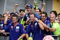 Second place Valentino Rossi, Yamaha Factory Racing